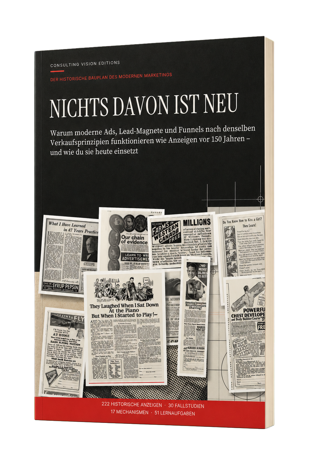 Buchmockup: Nichts davon ist neu