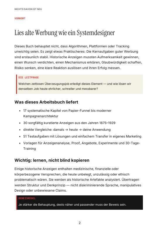 Originalseite aus dem Praxisbuch: So arbeitest du mit dem Buch